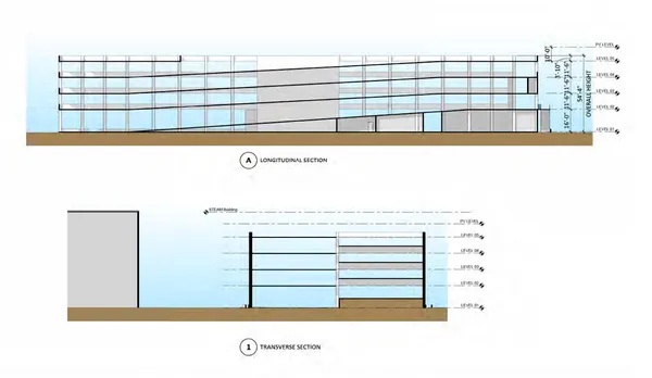 Schematic of building.