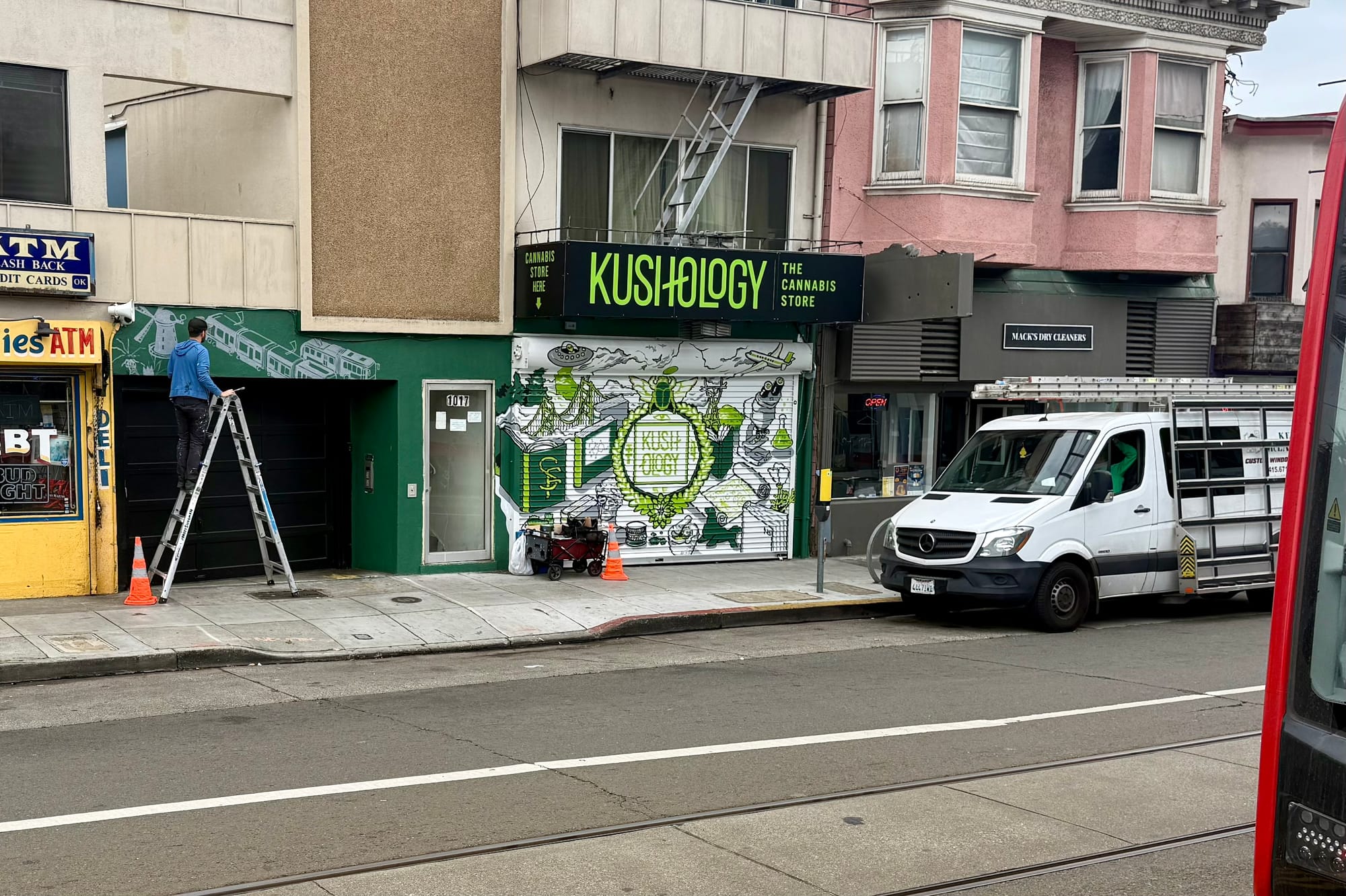 Mural from across the street.