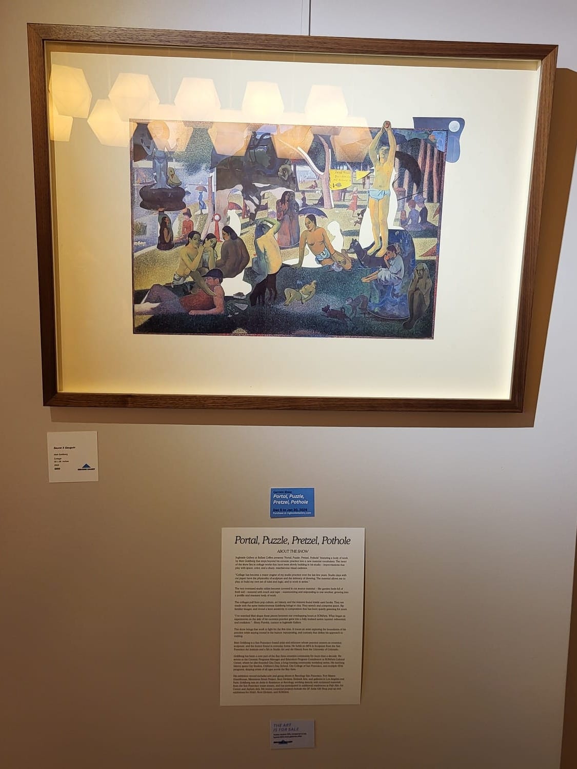 A painting with discription.