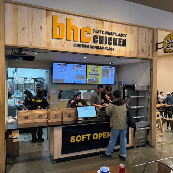 Restaurant kiosk.