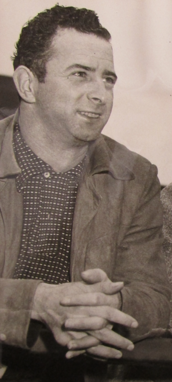 Man with a pleased look.