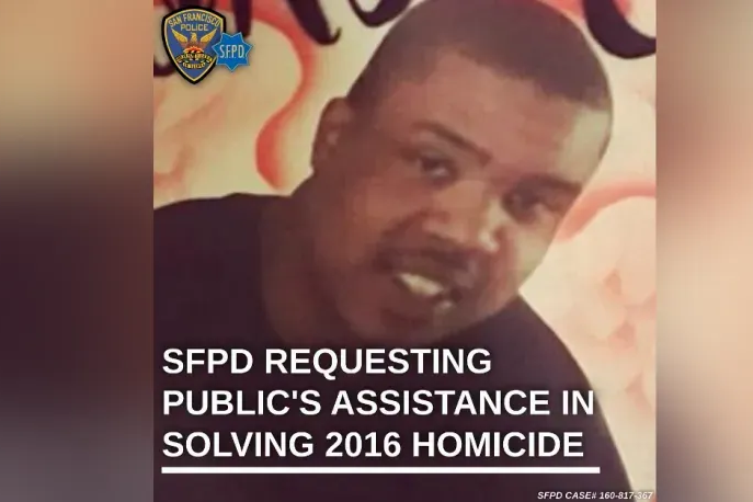 Homicide reward poster.