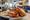 Sandwich on counter