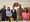People pose for a photo.