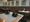 Restaurant interior.