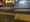 Street with caution tape.