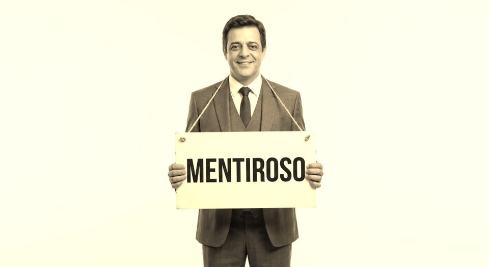 Mentira  X  Verdade.