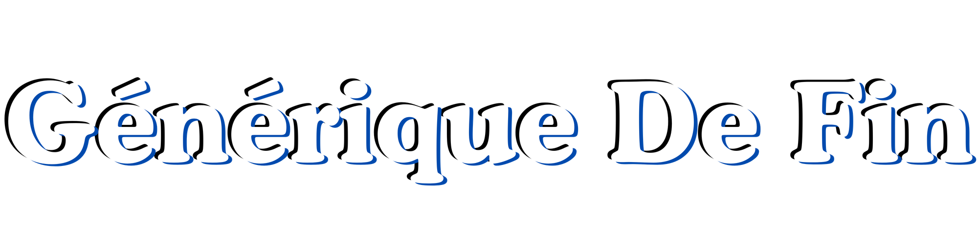 Générique De Fin