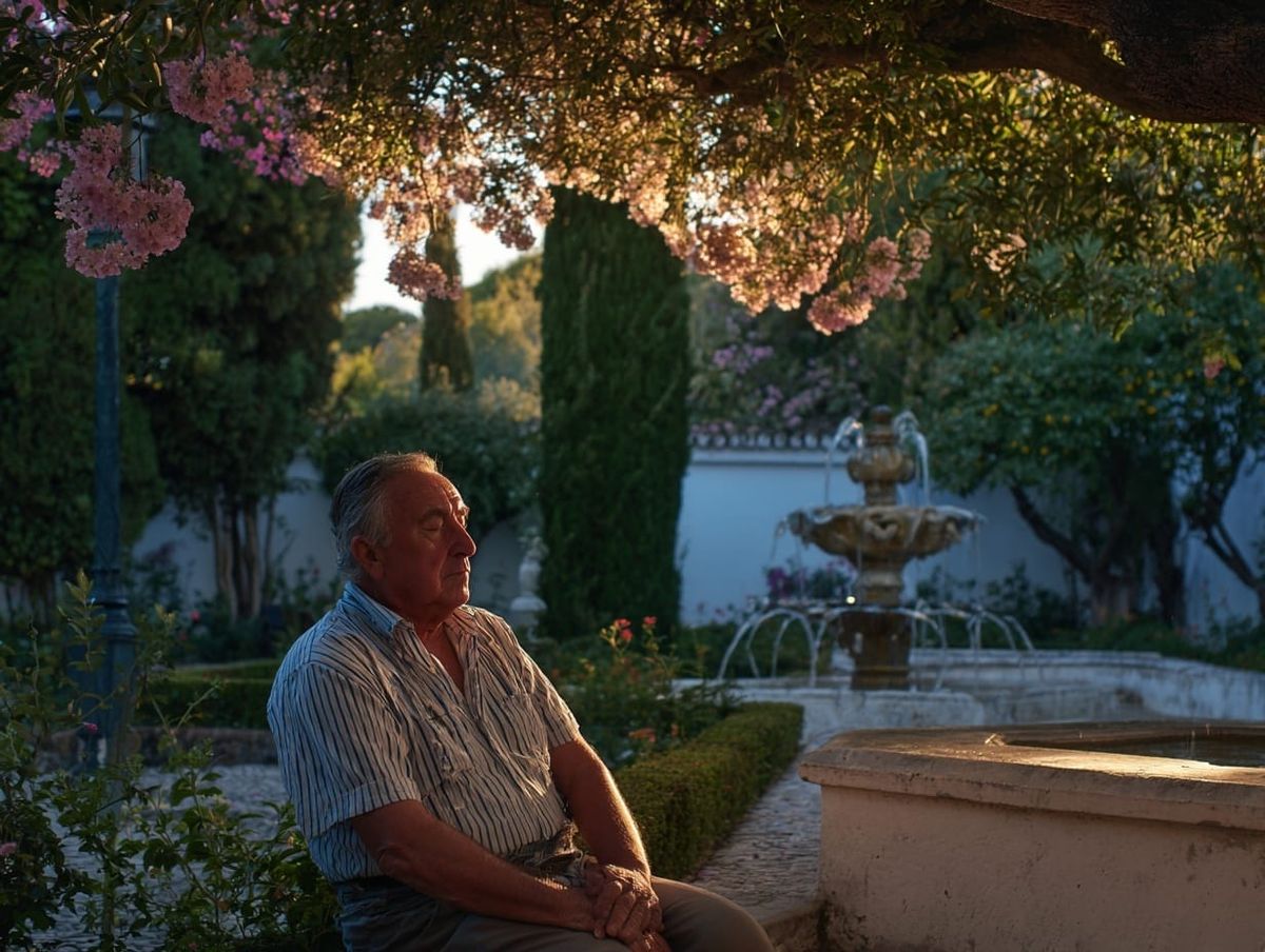 🇩🇪 Der Gärtner, der nicht wusste, dass er ein König war – Ein andalusisches Hörbuch über das Geheimnis der Goldenen Blüte 👨‍🌾👑