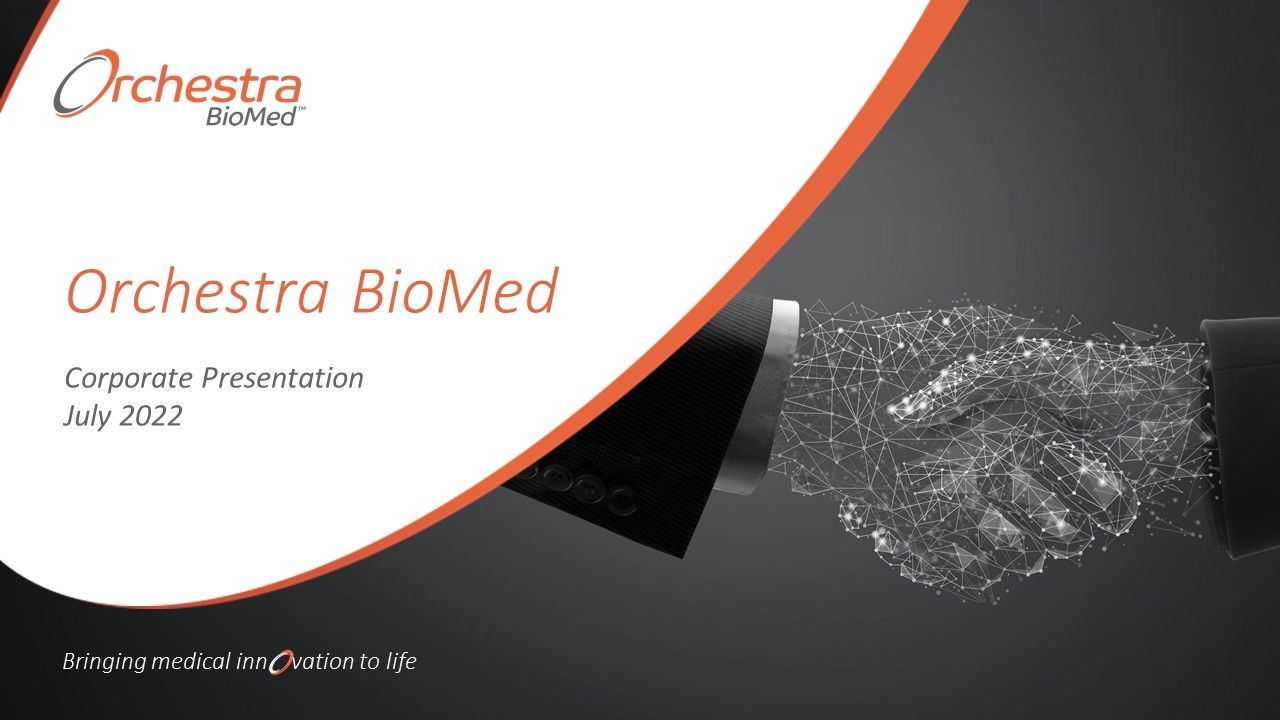 Orchestra BioMed (OBIO) via Health Sciences Acq (HSAQ) deck