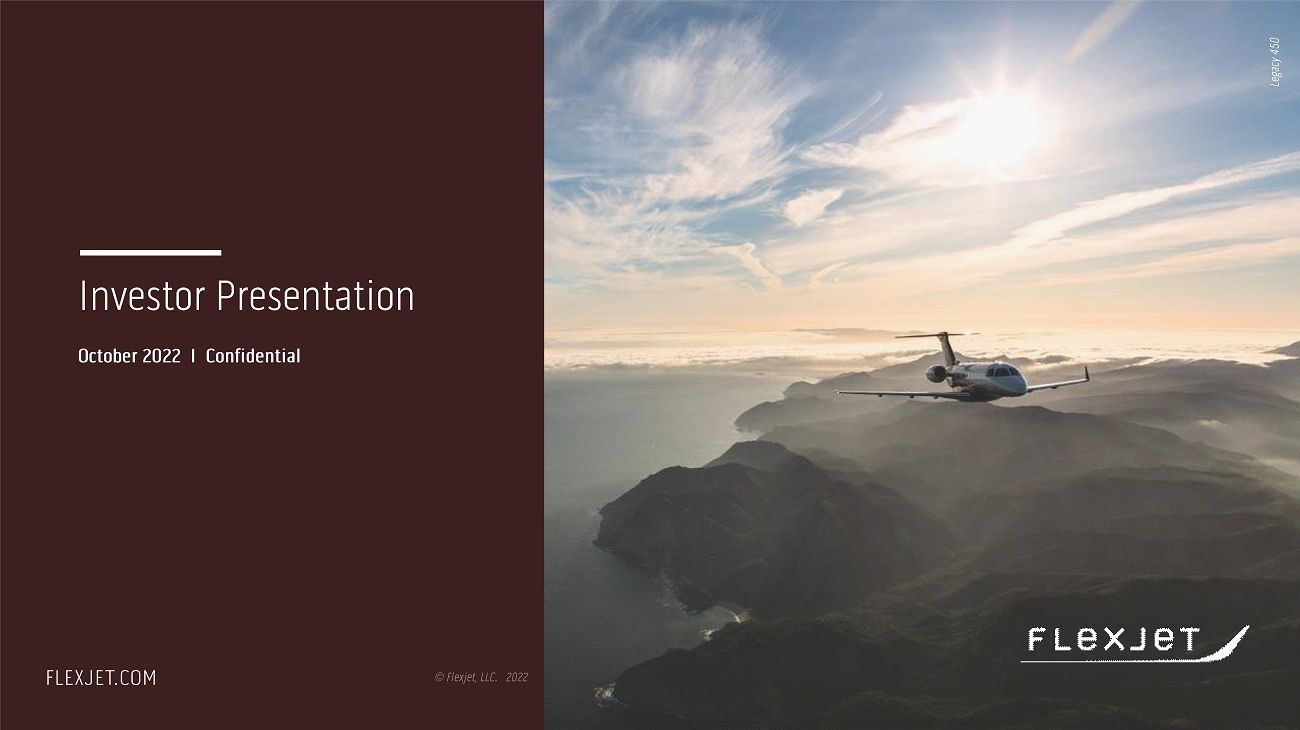 Flexjet (FXJ) via Horizon Acq II (HZON) deck