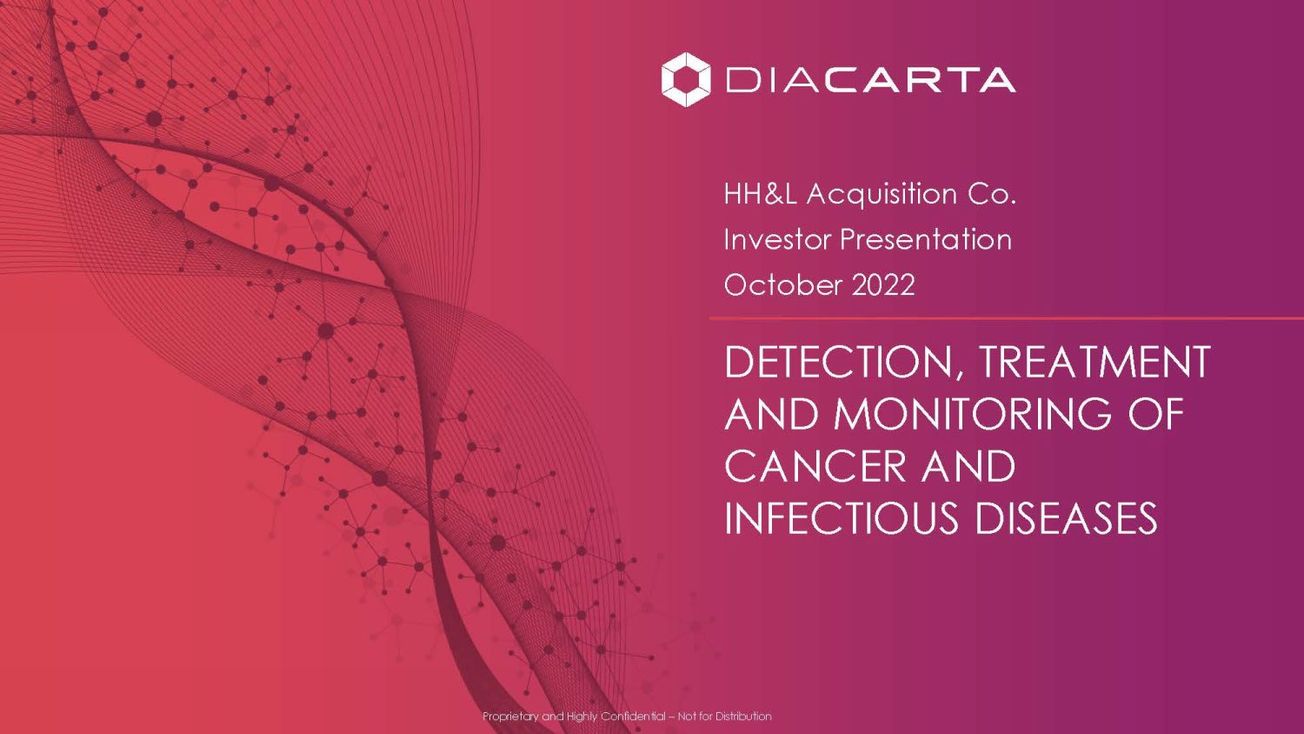 DiaCarta via HH&L Acq (HHLA) deck