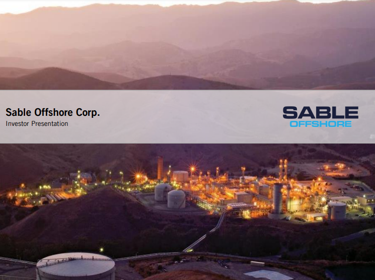 Sable Offshore via Flame Acq (FLME) deck
