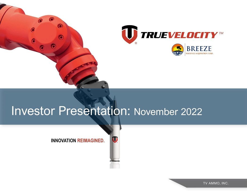 TV Ammo via Breeze Holdings Acq (BREZ) deck