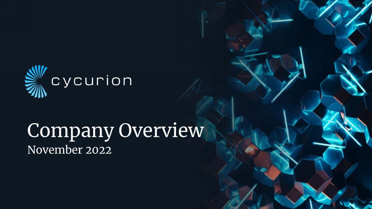 Cycurion via Western Acq Ventures (WAVS) deck