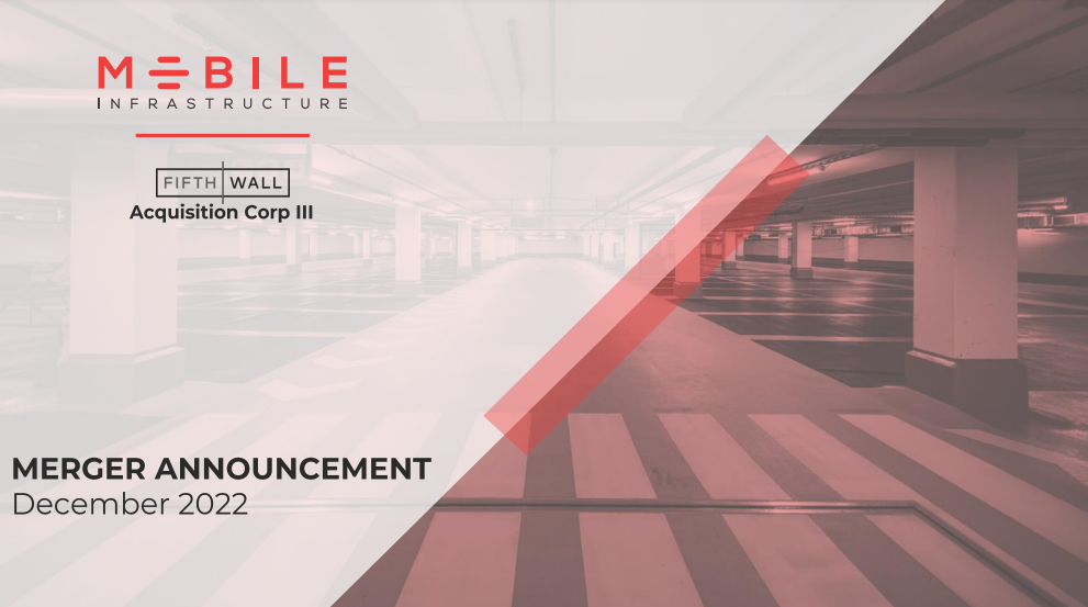 Mobile Infrastructure (BEEP) via Fifth Wall Acquisition III (FWAC) deck