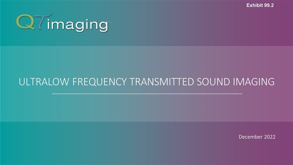 QT Imaging (QTI) via GigCapital5 (GIA) deck