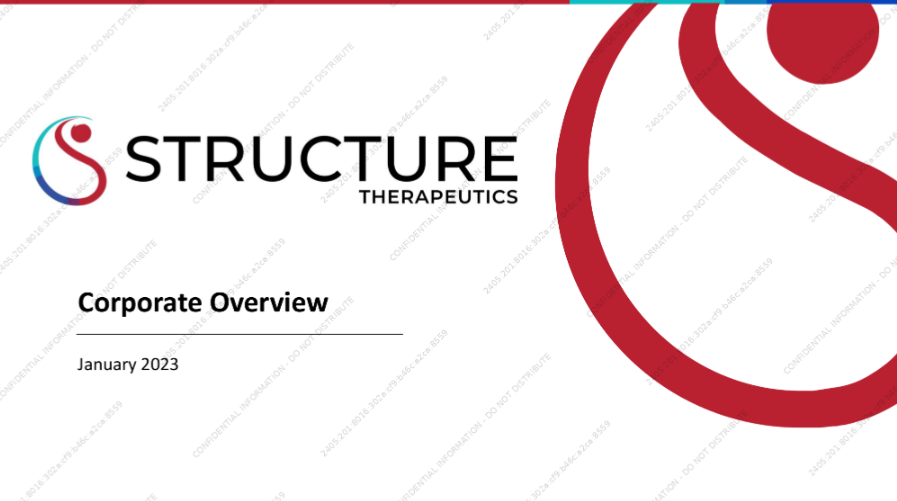 Structure Therapeutics (GPCR) IPO deck