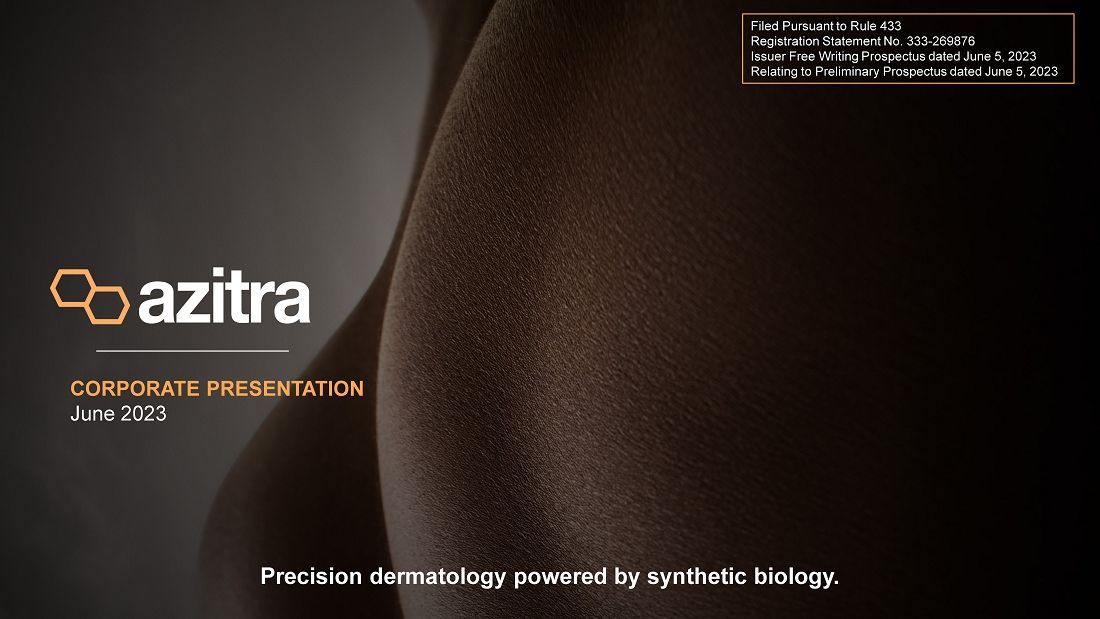Azitra (AZTR) IPO Deck