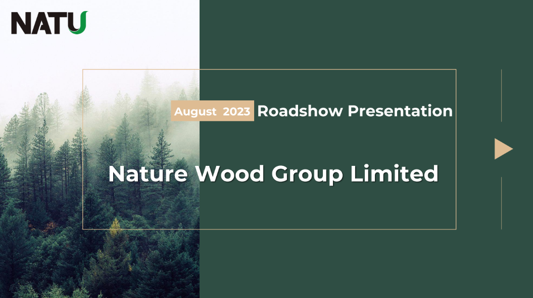 Nature Wood Group (NWGL) IPO deck