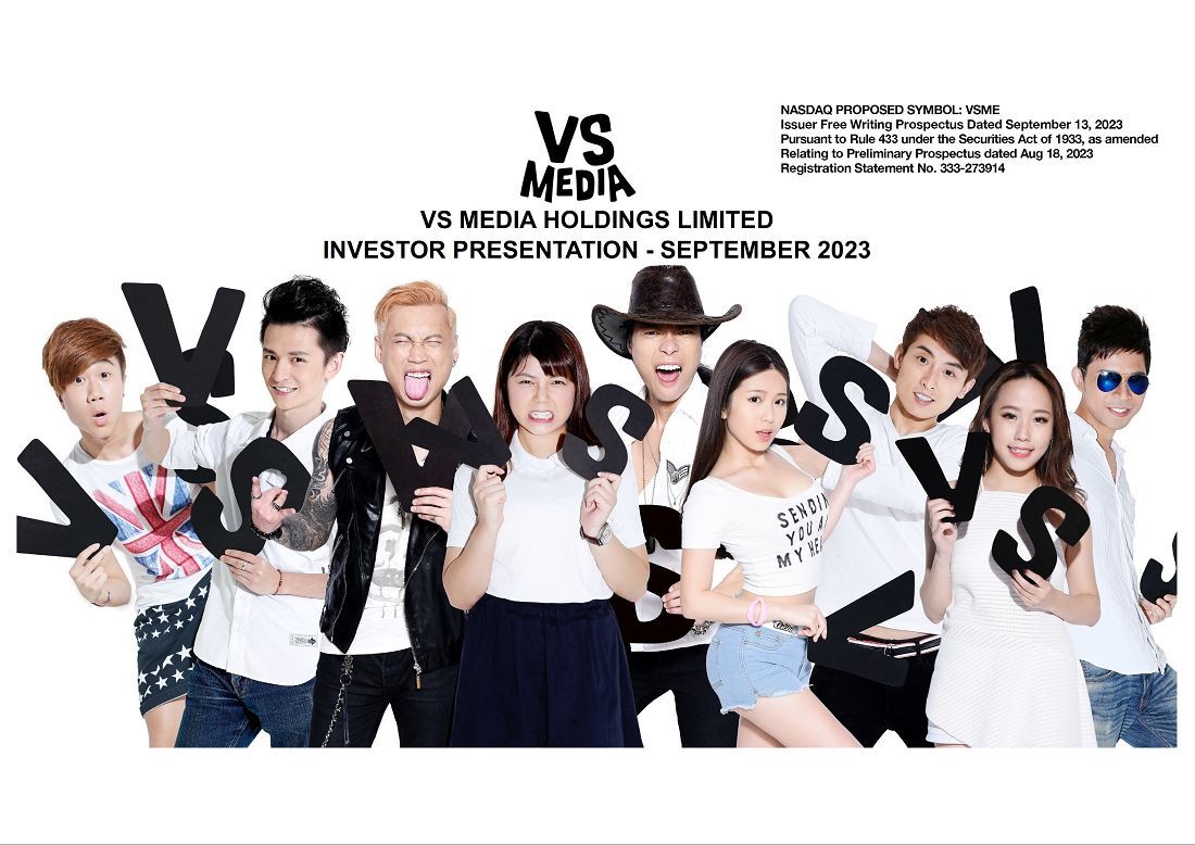 VS Media (VSME) IPO deck
