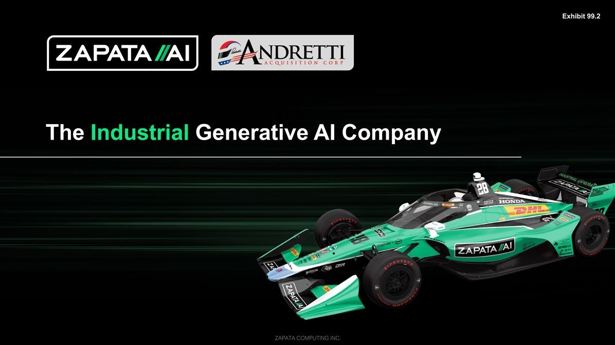 Zapata AI (ZPTA) via Andretti Acq (WNNR) deck