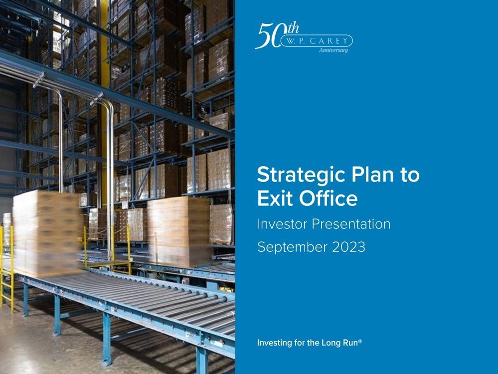 WP Carey Spin-Off deck