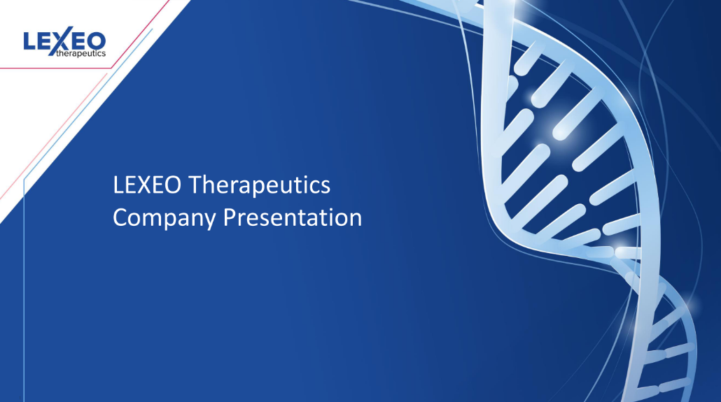 Lexeo Therapeutics (LXEO) IPO deck