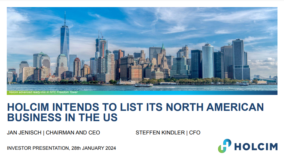 Holcim Spin-Off deck