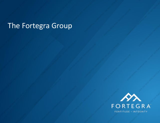 The Fortegra Group (TFG) IPO deck