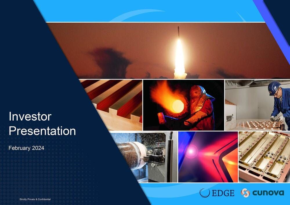 Cunova via SDCL EDGE Acq (SEDA) deck