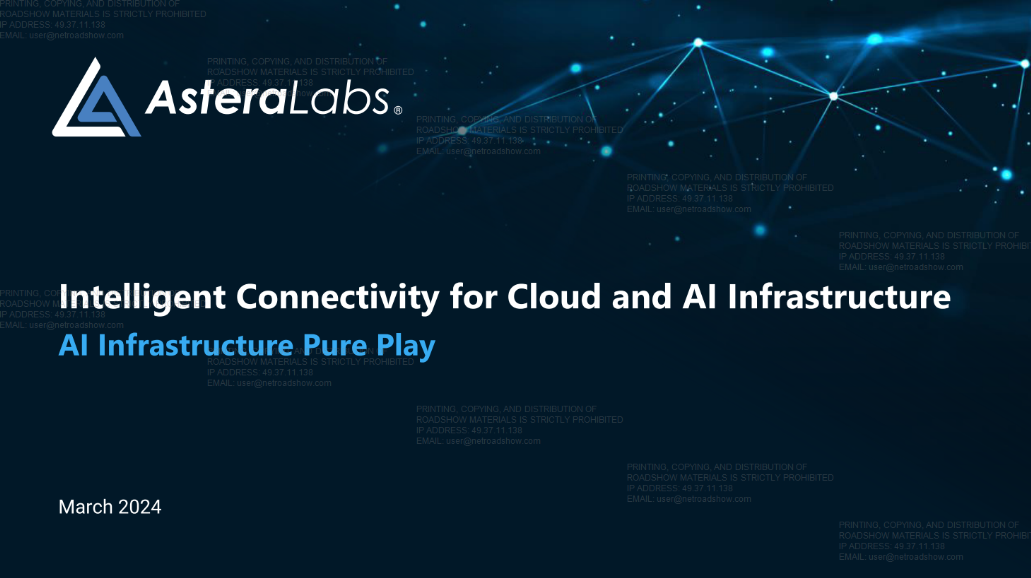 Astera Labs (ALAB) IPO deck