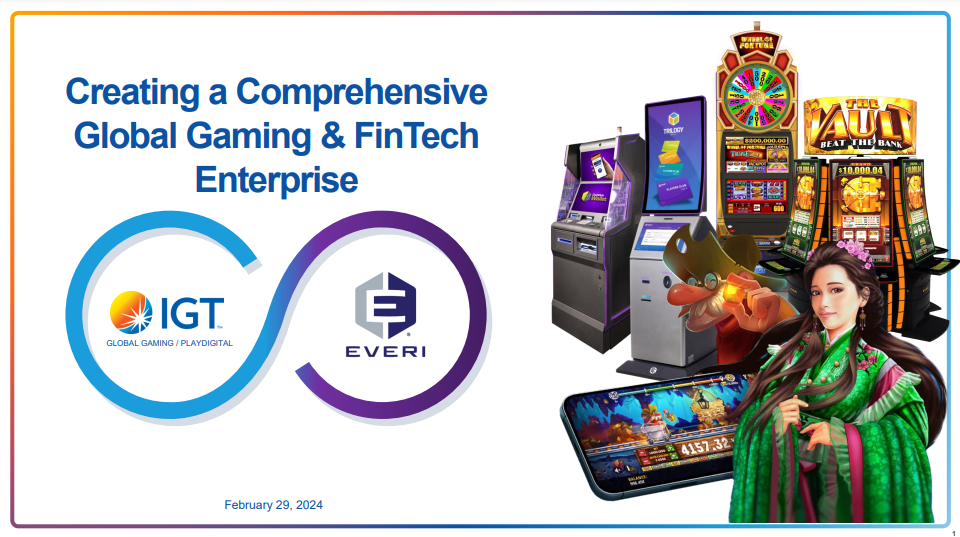 International Game Technology Spin-Off deck