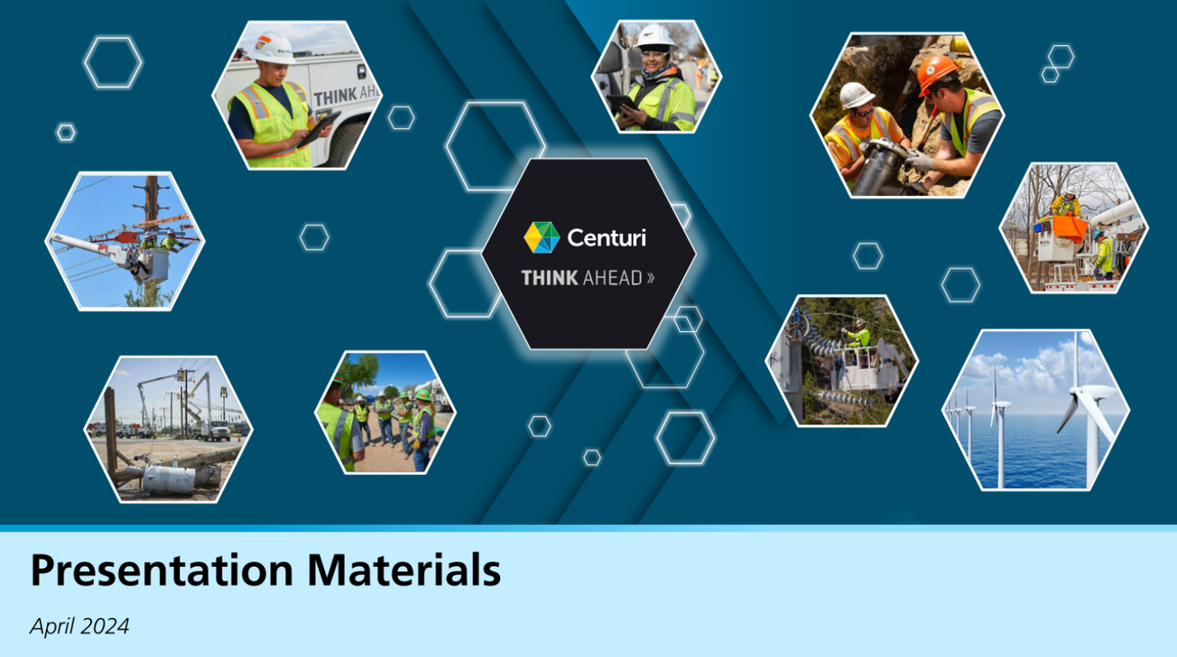 Centuri Holdings (CTRI) IPO deck