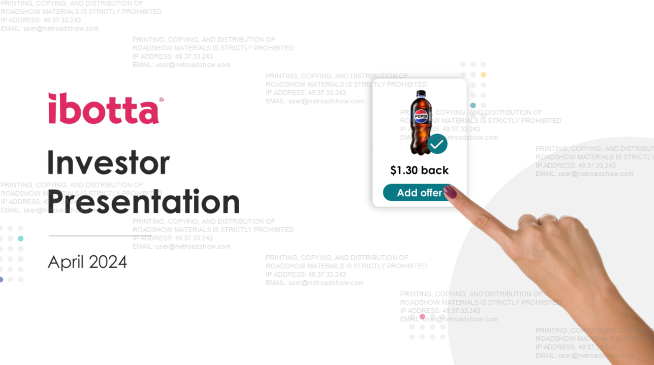 Ibotta (IBTA) IPO deck