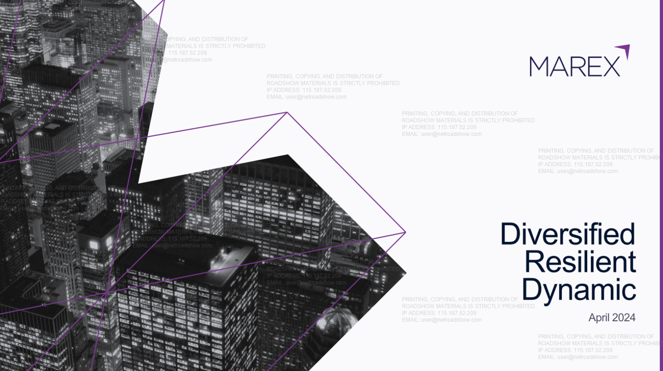 Marex (MRX) IPO deck