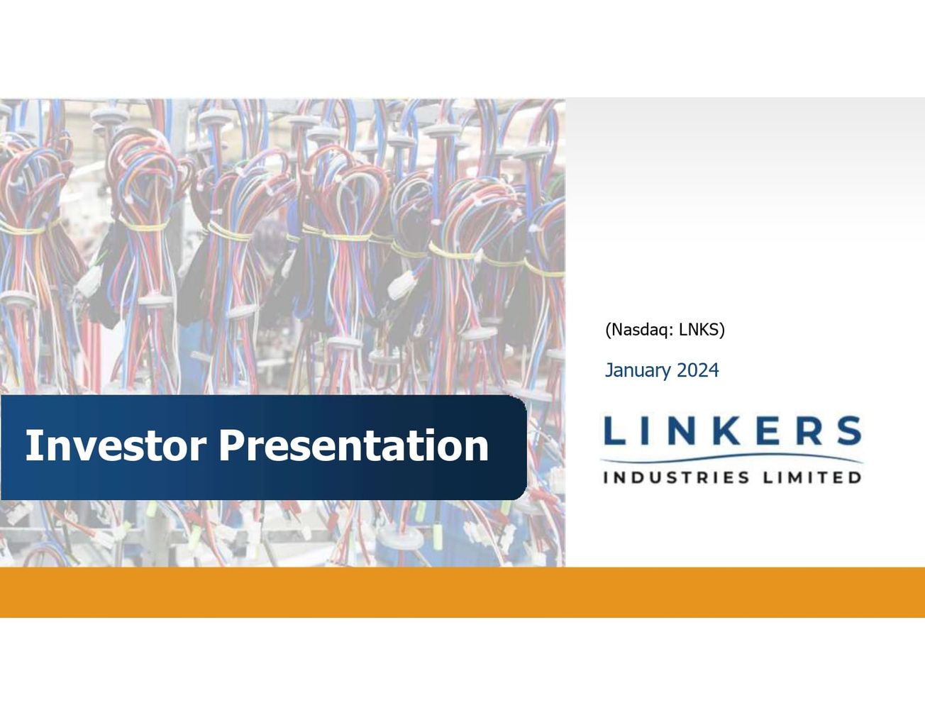 Linkers Industries (LNKS) IPO deck