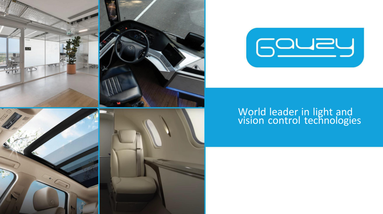 Gauzy (GAUZ) IPO deck