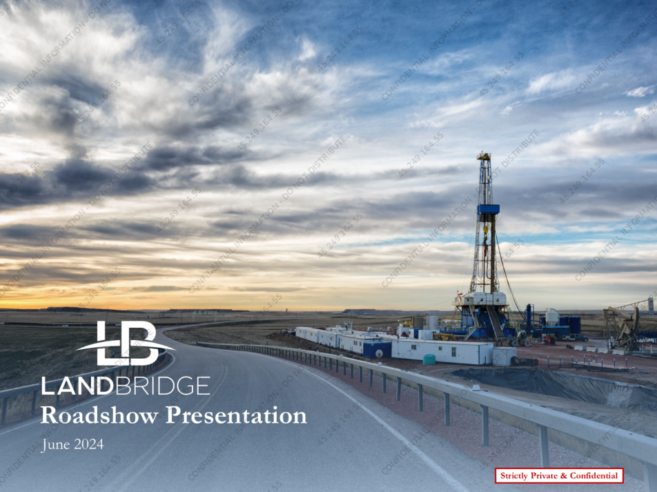 Landbridge (LB) IPO deck