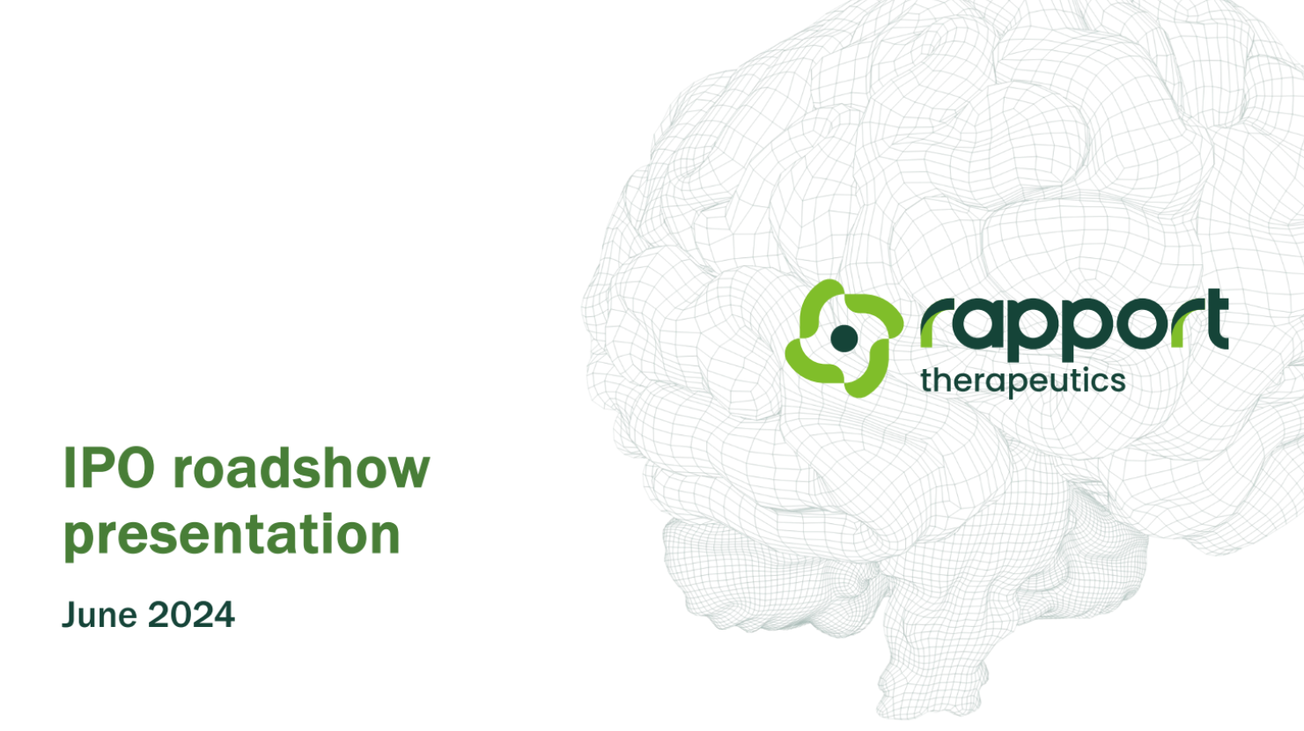 Rapport Therapeutics (RAPP) IPO deck