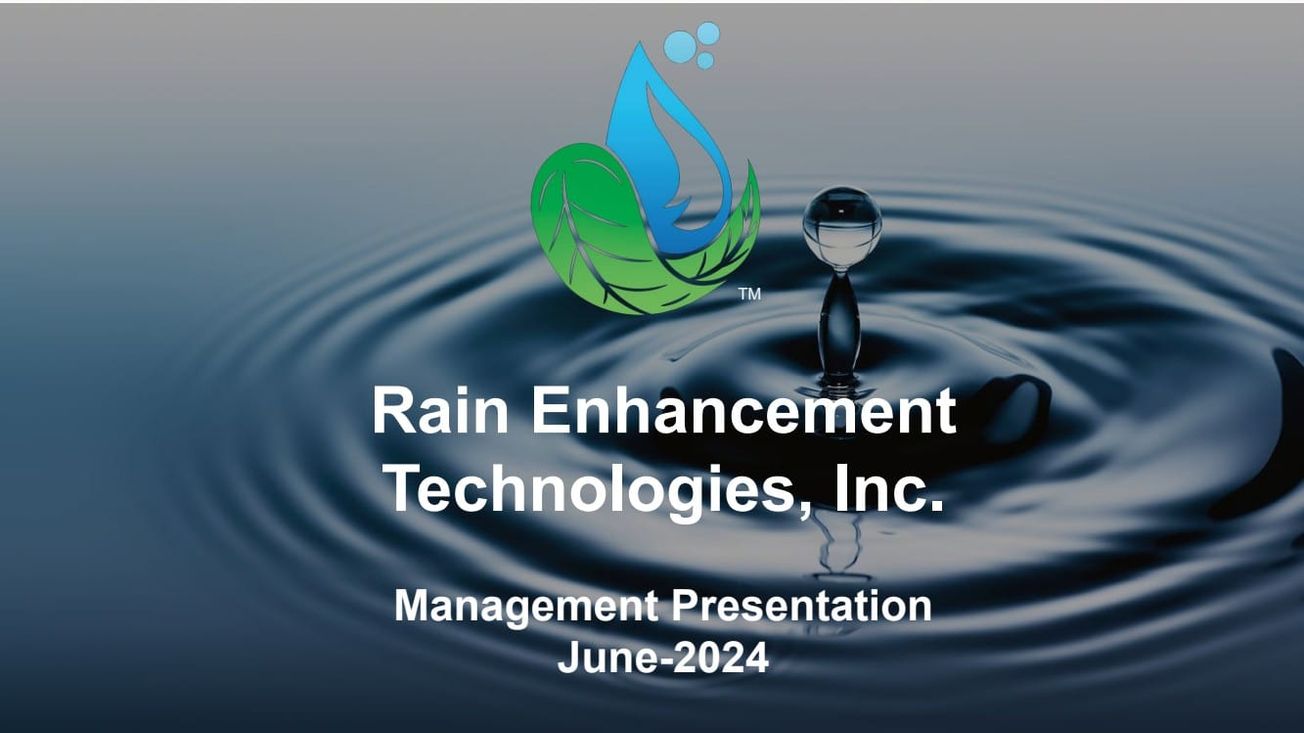 Rain Enhancement Technologies via Coliseum Acq (MITA) deck