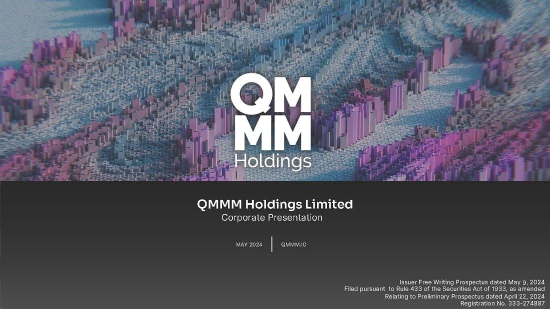 QMMM Holdings (QMMM) IPO deck