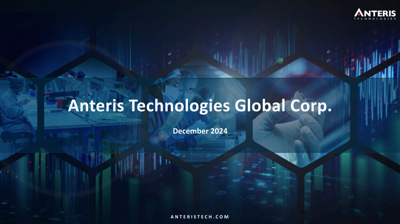 Anteris Technologies (AVR) IPO deck
