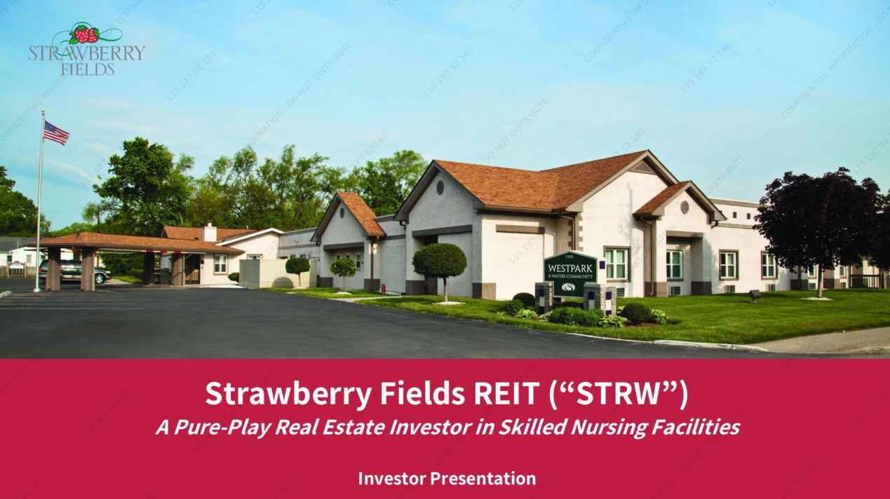 Strawberry Fields REIT (STRW) IPO deck