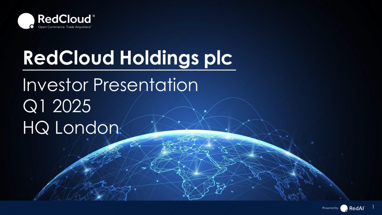 RedCloud (RCT) IPO deck