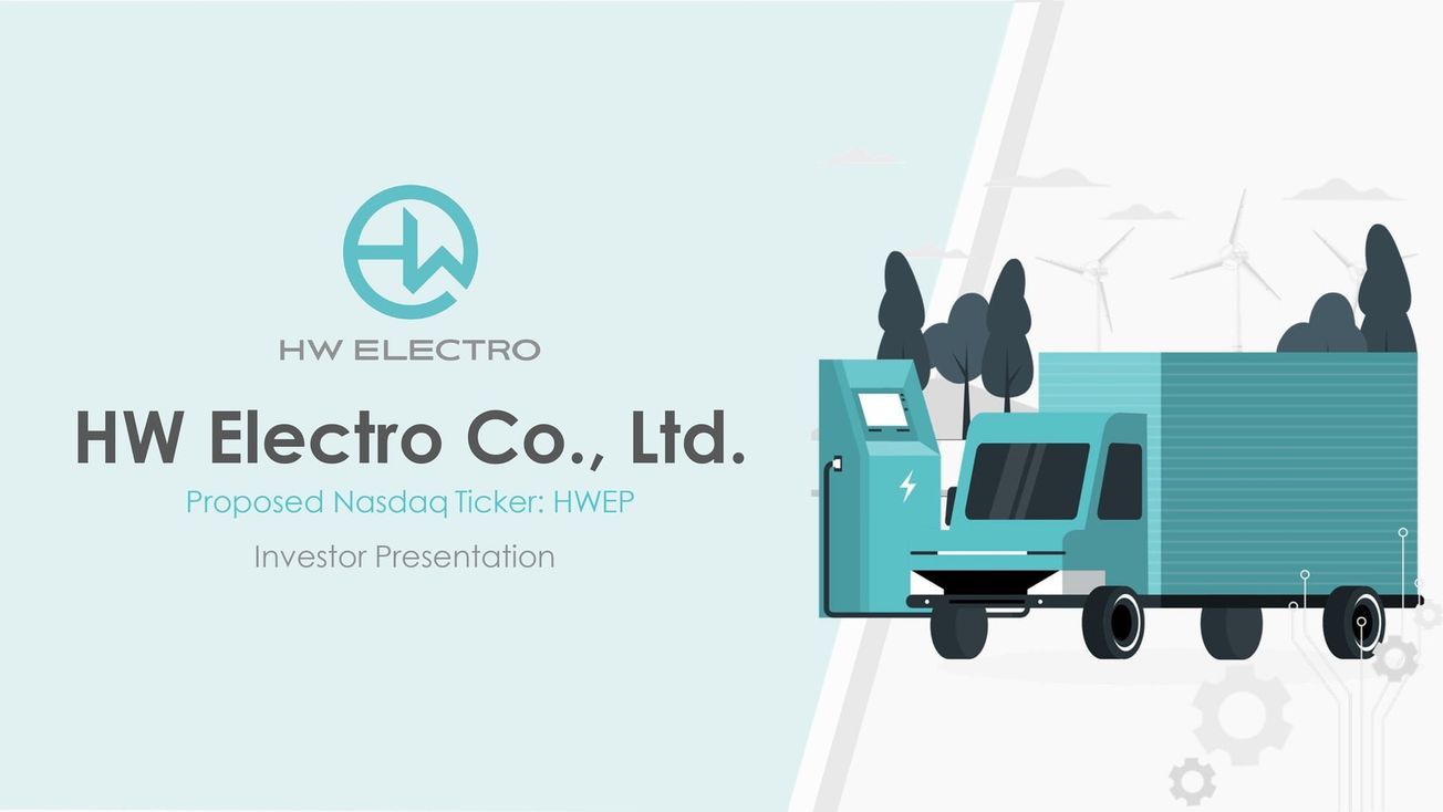 HW Electro (HWEP) IPO deck