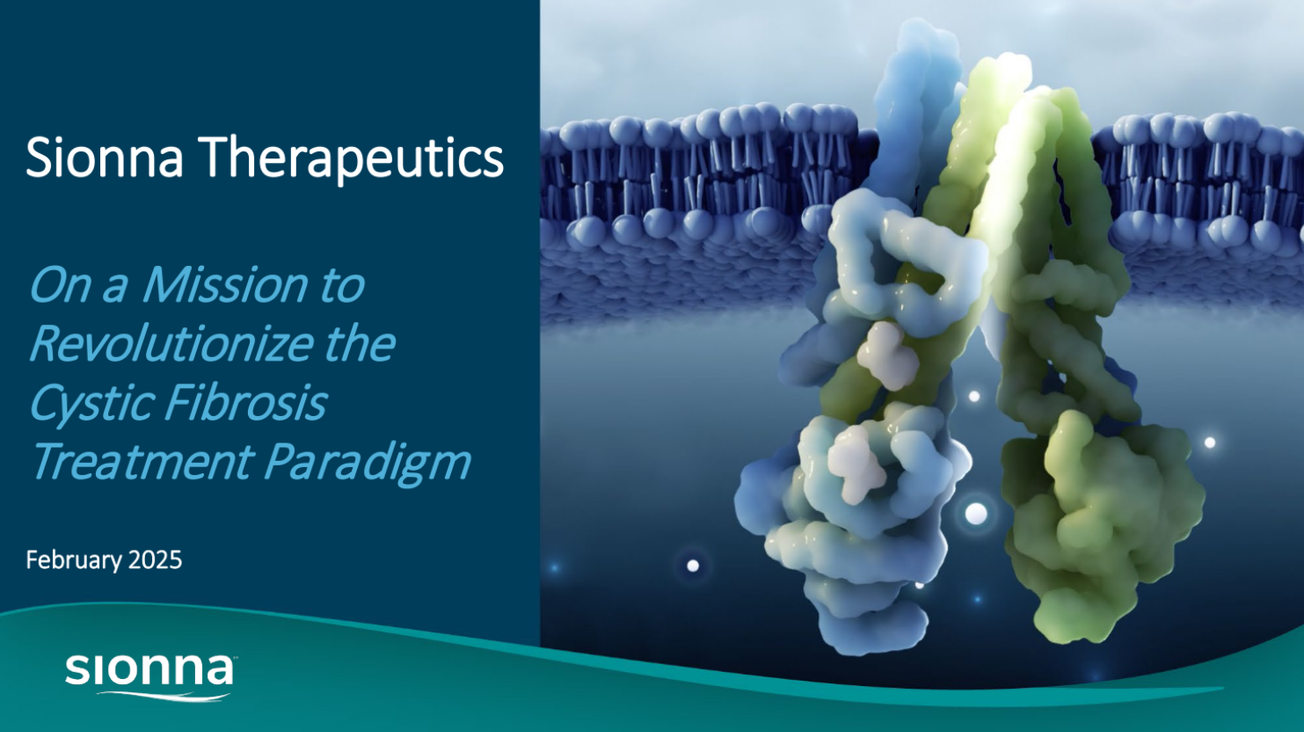 Sionna Therapeutics (SION) IPO deck