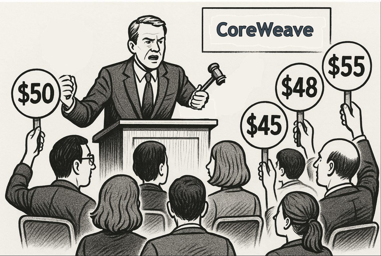 CoreWeave into Pricing