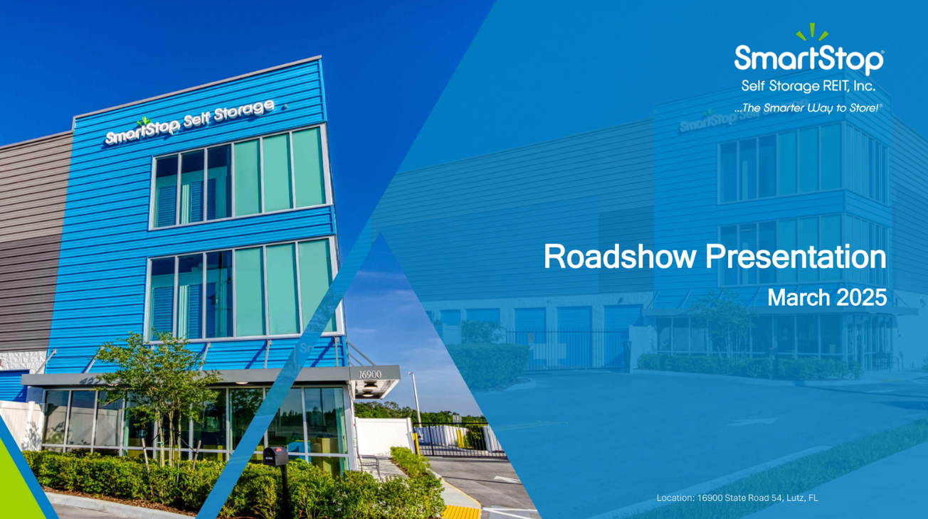 SmartStop Self Storage (SMA) IPO deck