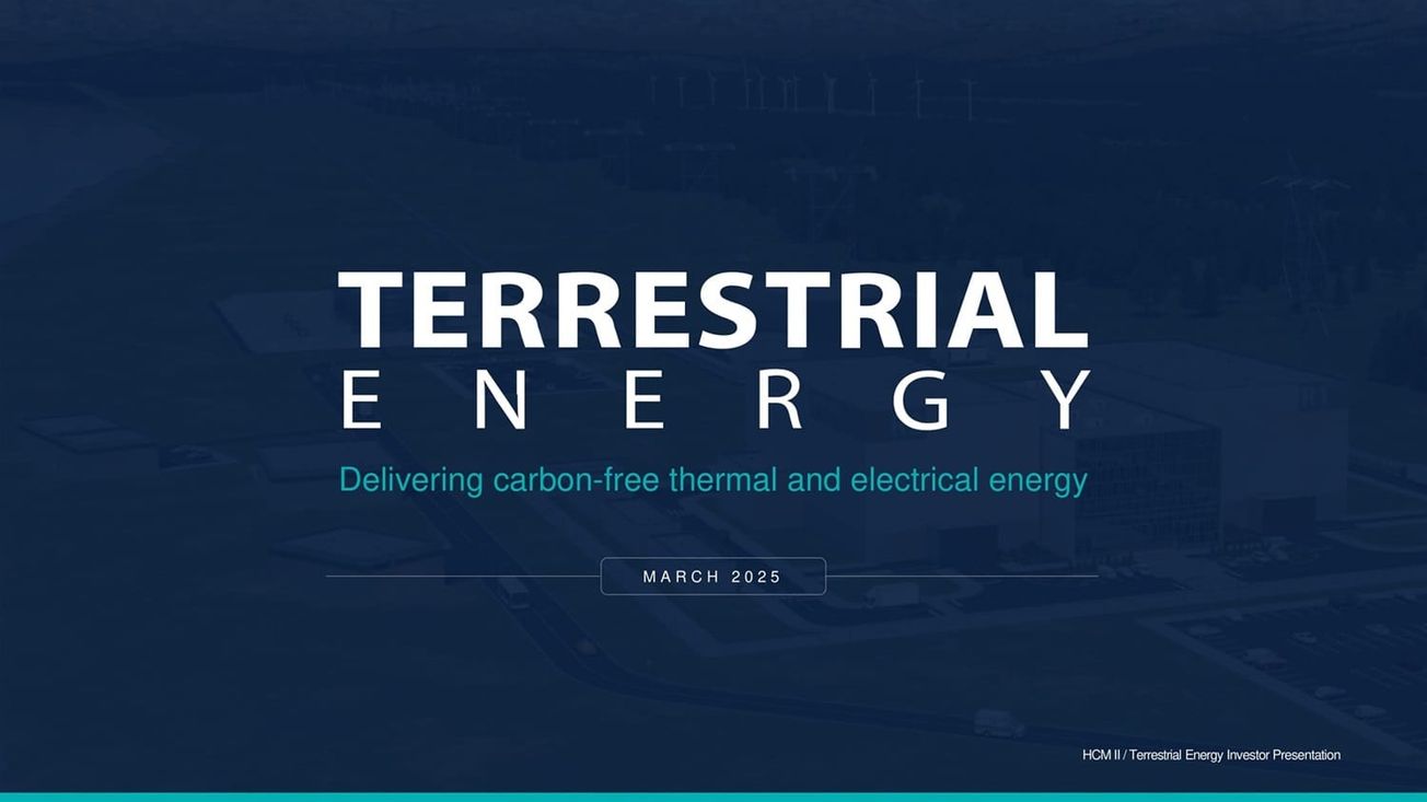 Terrestrial Energy (IMSR) via HCM II (HOND) deck